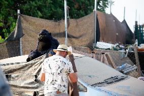Eviction of Can Rova 2 in Santa Eularia - Ibiza
