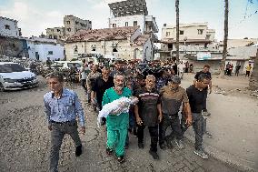 Farewell to a 7-Month-Old Baby - Gaza
