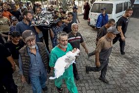 Farewell to a 7-Month-Old Baby - Gaza
