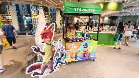 Starbucks in Collaboration With Disney's Animated Film Zootopia