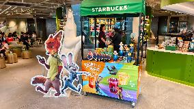 Starbucks in Collaboration With Disney's Animated Film Zootopia