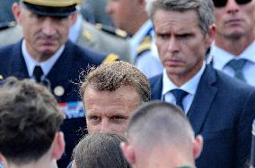 French President Macron At The Bastille Day Parade - Paris