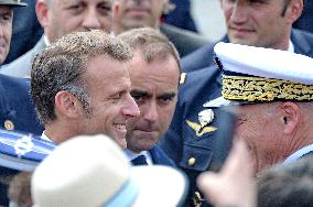 French President Macron At The Bastille Day Parade - Paris