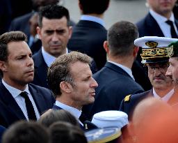 French President Macron At The Bastille Day Parade - Paris