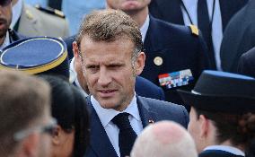 French President Macron At The Bastille Day Parade - Paris