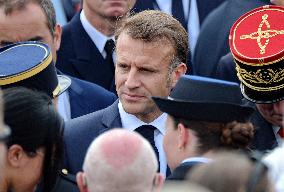 French President Macron At The Bastille Day Parade - Paris