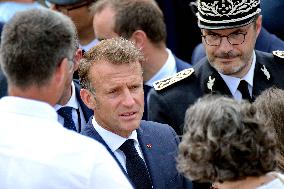 French President Macron At The Bastille Day Parade - Paris