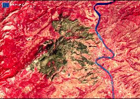 Wildfire Engulfs 3300 Hectares Near Pauls - Spain
