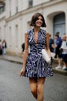PFW - Patou Outside Arrivals