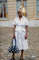 PFW - Patou Outside Arrivals