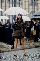 PFW - Patou Outside Arrivals