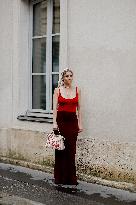 PFW - Patou Outside Arrivals