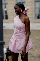 PFW - Patou Outside Arrivals
