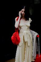 PFW - Patou Outside Arrivals