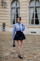 PFW - Patou Outside Arrivals