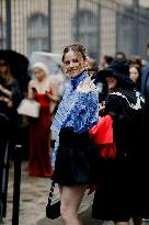 PFW - Patou Outside Arrivals