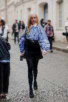 PFW - Patou Outside Arrivals
