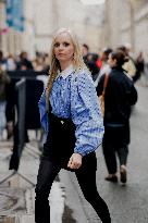 PFW - Patou Outside Arrivals