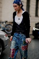 PFW - Patou Outside Arrivals
