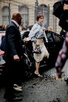 PFW - Patou Outside Arrivals