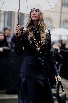 PFW - Patou Outside Arrivals