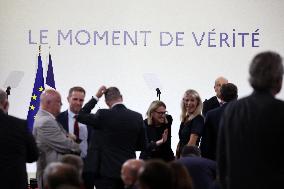 French PM Francois Bayrou Unveiling Main Guidelines Of France s 2026 Budget - Paris