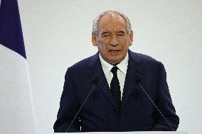 French PM Francois Bayrou Unveiling Main Guidelines Of France s 2026 Budget - Paris