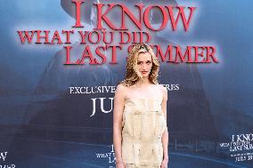Los Angeles Premiere Of Columbia Pictures 'I Know What You Did Last Summer'