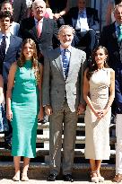 Queen Letizia Receives In Audience - Madrid