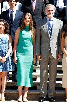 Queen Letizia Receives In Audience - Madrid