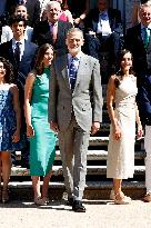 Queen Letizia Receives In Audience - Madrid