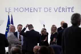 Francois Bayrou unveil the main guidelines of France 2026 budget - Paris