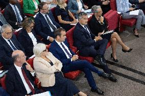 Francois Bayrou unveil the main guidelines of France 2026 budget - Paris