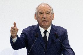 Francois Bayrou unveil the main guidelines of France 2026 budget - Paris