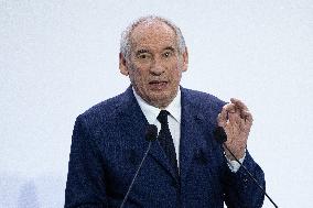 Francois Bayrou unveil the main guidelines of France 2026 budget - Paris