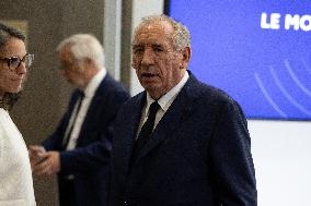 Francois Bayrou unveil the main guidelines of France 2026 budget - Paris
