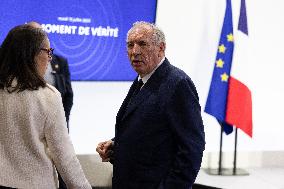 Francois Bayrou unveil the main guidelines of France 2026 budget - Paris