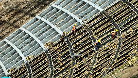 Huangcheng Pumped Storage Power Station Construction in Zhangye