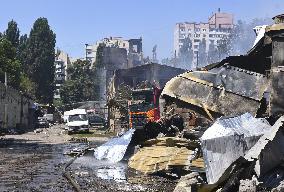 Scene in Kyiv
