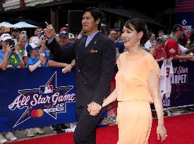 Baseball: All-Star red carpet