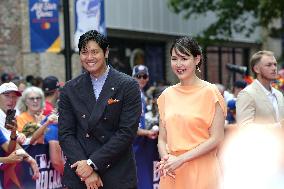 Baseball: All-Star red carpet