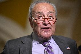 Schumer Press Conference Following GOP Policy Luncheon