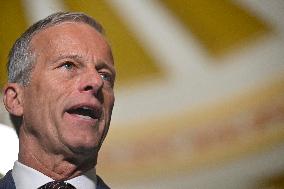 Thune Press Conference Following GOP Policy Luncheon