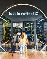 Luckin Coffee EDG E-sports Themed Store