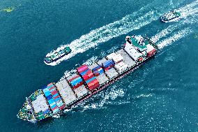 China Qingdao Container Trade