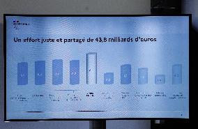 PM Bayrou Unveiling Main Guidelines Of France s 2026 Budget - Paris