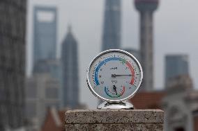Shanghai Issues Orange High Temperature Alert