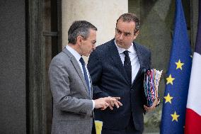 Weekly Cabinet Meeting - Paris