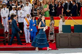 Royal Family Supports Princess Leonor at Flag Swearing Ceremony - Spain