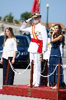 Royal Family Supports Princess Leonor at Flag Swearing Ceremony - Spain